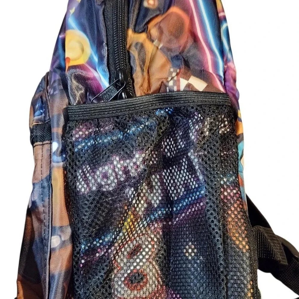 Five Nights at Freddys FNAF Animatronic Collage Gamer Horror Backpack Multi